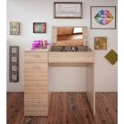 Fésülködő asztal, tölgy sonoma, BELINA