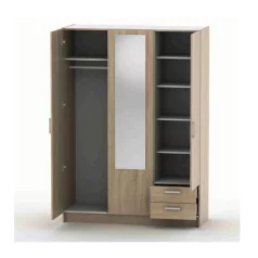 3-ajtós szekrény, tölgy sonoma, BETTY 7 BE07-001-00