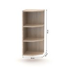 Befejező felsőszekrény, tölgy sonoma, NOVA PLUS NOPL-003-OH