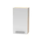 Felsőszekrény, fehér/tölgy sonoma, NOVA PLUS NOPL-005-OH