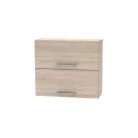 Billenő felsőszekrény 2DV, tölgy sonoma, NOVA PLUS NOPL-015-OH