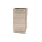 Alsószekrény 40 1DV, tölgy sonoma, NOVA PLUS NOPL-054-0S