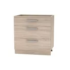 Alsószekrény 45 1DV, tölgy sonoma, NOVA PLUS NOPL-064-0S