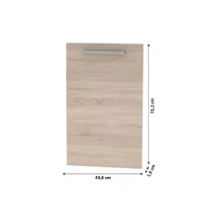   Előlap mosogatógéphez 45, tölgy sonoma, NOVA PLUS NOPL-086-00