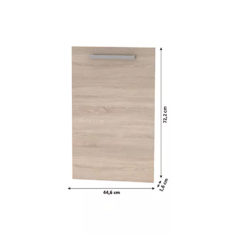 Előlap mosogatógéphez 45, tölgy sonoma, NOVA PLUS NOPL-086-00