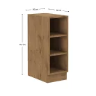 Alsó polcos szekrény, lancelot tölgy , VEGA 30 D OTW BB