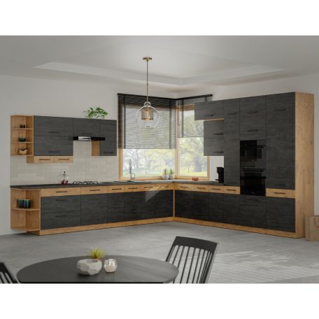 Alsó polcos szekrény, lancelot tölgy , VEGA 15 D OTW BB