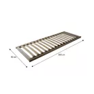 Nyitható ágyrács, 80x200, BASIC FLEX FRONT