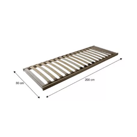 Nyitható ágyrács, 80x200, BASIC FLEX FRONT