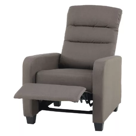 Relaxáló fotel, barna, TURNER