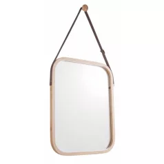 Tükör, természetes bambusz, LEMI 2