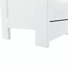 Magas szekrény, fehér, ATENE TYP 1