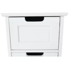 4-fiókos komód, fehér, ATENE TYP 7