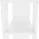 Kisasztal, fehér, ZOELA NEW