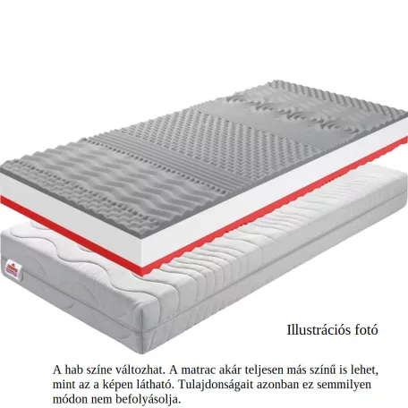 Matrac, habszivacs, 160x200, BE TEMPO 30 NEW