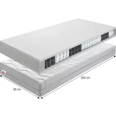 Matrac, rugós, 80x200, BE TEXEL ALERGIK NEW