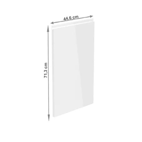 Előlap mosogatógépre, fehér extra magasfényű HG, 44,6x71,3, AURORA