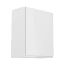 Felsőszekrény, fehér/fehér extra magasfényű, jobbos, AURORA G601F