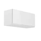 Felsőszekrény, fehér/fehér extra magasfényű, AURORA G80K