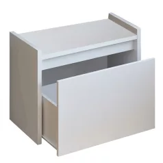 Lóca rakodótérrel, fehér, BERGI