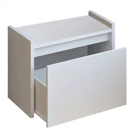 Lóca rakodótérrel, fehér, BERGI