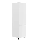 Élelmiszer szekrény, fehér/fehér extra magasfényű, jobbos, AURORA D60R