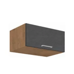   Felsőszekrény, tölgy lancelot/szürke matt, VEGA 80 NAGU-36 1F