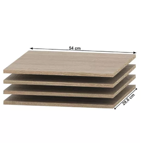 Polcok a szekrénybe, tölgy sonoma, TEMPO ASISTENT NEW 037-00