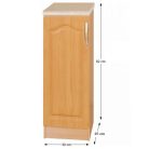 Alsó konyhaszekrény, balos, éger, LORA MDF NEW KLASIK S30