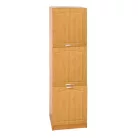 Magas konyhaszekrény, jobb, égerfa, LORA MDF NEW KLASIK S40/210/57