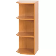   Konyhaszekrény, sarok, felső, balos, éger, LORA MDF NEW KLASIK W30N