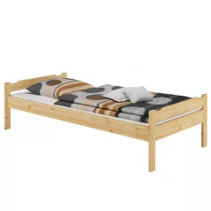 Ágy, natúr, 90x200, LIVIO