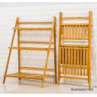 Összecsukható állvány, bambusz, NEPEL TYP 2 + ajándék