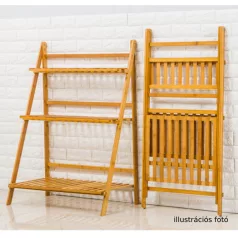 Összecsukható állvány, bambusz, NEPEL TYP 2 + ajándék