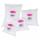 Kitöltés a babzsákokba, EPS poliészter golyók, csomagolás 100 l