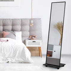 Tükör kerekeken, fekete, NEPTUN