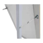 Tükör, bézs/fehér, ASUEL