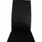 Étkező szék, fekete/króm, VATENA