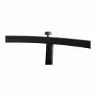 Két dohányzóasztal készlet, beton/fekete, IKLIN