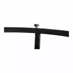 Két dohányzóasztal készlet, beton/fekete, IKLIN