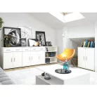 Komód, fehér, RESITA TYP 2