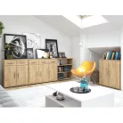 Komód, tölgyfa artisan, RESITA TYP 2