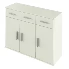 Komód, fehér, RESITA TYP 3