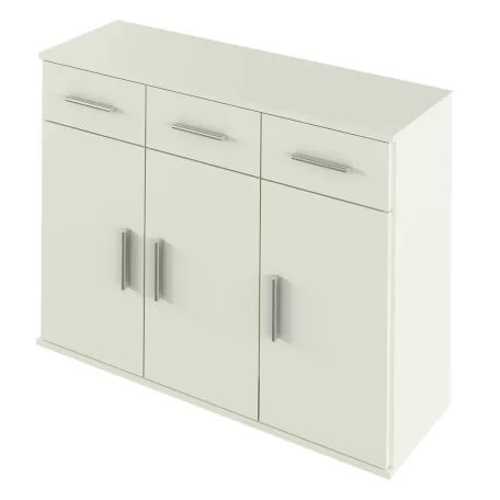 Komód, fehér, RESITA TYP 3