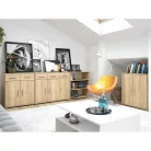 Komód, tölgyfa sonoma, RESITA TYP 3