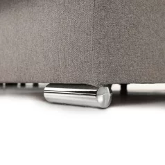   Ülőgarnitúra, szürkésbarna Taupe, jobbos kivitelezés, SEGORIA ROH U