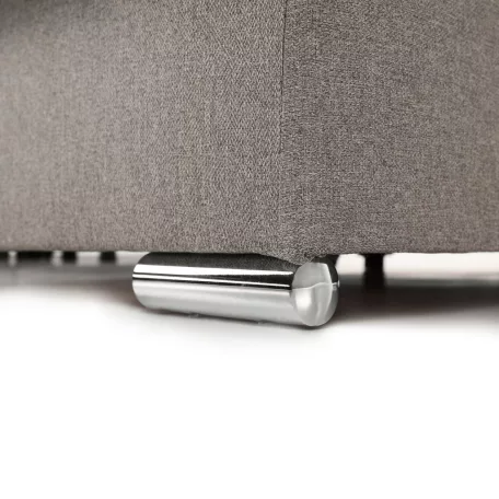 Ülőgarnitúra, szürkésbarna Taupe, jobbos kivitelezés, SEGORIA ROH U