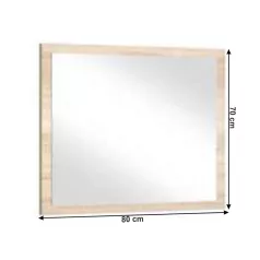 Tükör, artisan tölgy, BAFRA