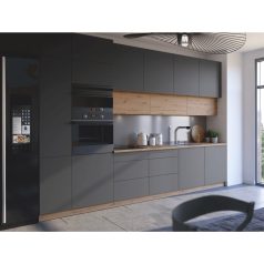 Mosogatógép ajtaja, szürke matt, 59,6x71,3 cm, LANGEN