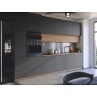 Alsó szekrény, artisan tölgy/szürke matt, univerzális, LANGEN D60